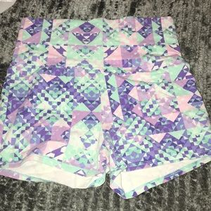 Multi-colored High Waisted Spandex